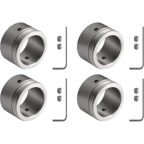 Edelstahl M30 x 1,5 Heizventiladapter Mit Thermostatkopf Zentralheizungsventil Umbausatz Thermostatventiladapter M30 Fassung (4) (1/5)