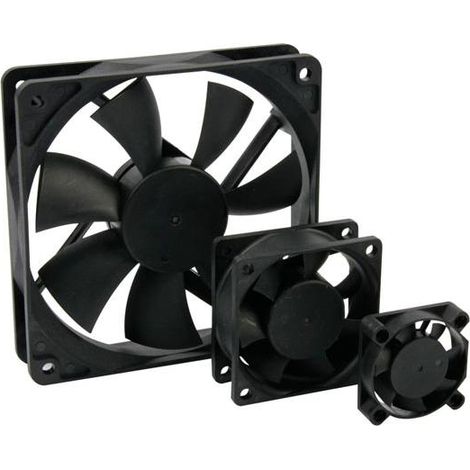 Blowers VENTILADOR 12VDC COJINETE LISO 120 x 120 x 25mm (1/2)
