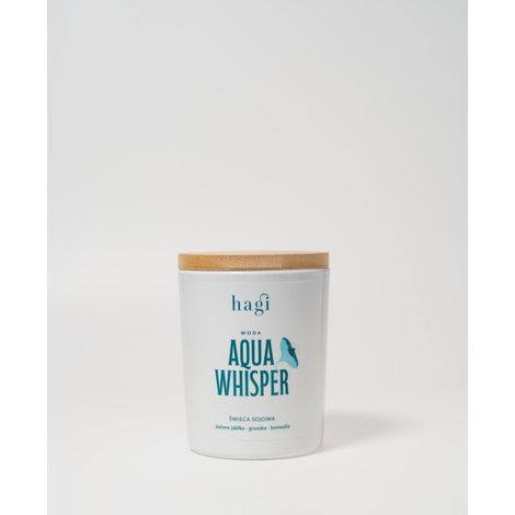 Hagi Aqua Whisper Sojakerze, Grüner Apfel, Birne, Maiglöckchen 150 g (1/2)