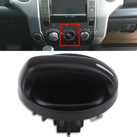 Bouton de commande de chauffage et climatisation pour Toyota Tundra 2000-2006, pièce 55905, remplacement de la molette de ventilation, noir, compatible avec les systèmes de chauffage et de refroidisse (1/5)