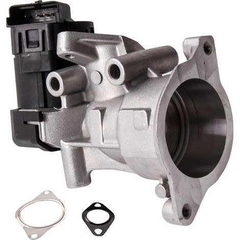 Vanne de recirculation des gaz d'échappement, matériau de la vanne EGR, 5 ports, montage direct, compatible avec 2.0 HDI, compatible avec 2.0 TDCi (1/5)