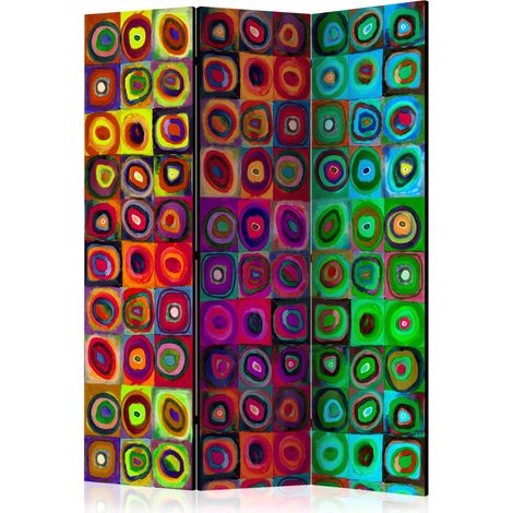 Paravento - Colorful Abstract Art  [Room Dividers] - 135x172 (1/4)
