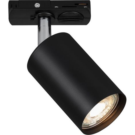 Briloner Rail Système de rail, Pivotant, Rotatif, Combinable, Accessoires, Noir, 13,8 cm