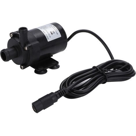 Pompe de fontaine submersible 12V sans balais pour étang et bassin, usage terrestre et aquatique JT-660A