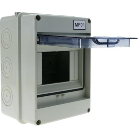 BeMatik - Boîte électrique SPN 5M IP65 ABS HT de surface en plastique (1/5)