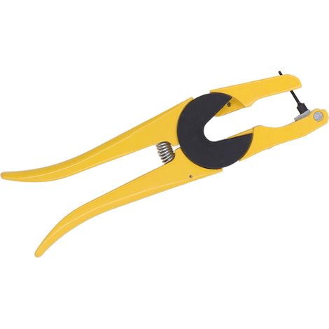 Pince à étiquettes auriculaires pour vaches, pince intégrée monobloc pour étiquettes auriculaires de taureaux, pince pour animaux d'élevage (1/5)