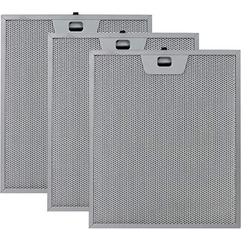 Filtre à graisse en aluminium pour hotte aspirante - 300 x 250 mm - Cinq couches - Filtre métallique pour hotte aspirante de cuisine (1/4)