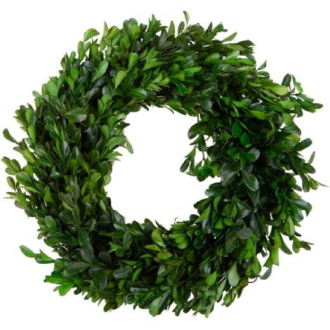 Corona c/bosso 30 m preservato per decorazioni natalizie (1/3)
