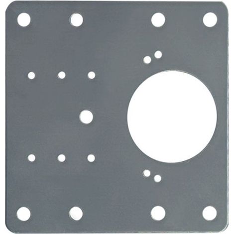 Placa reparacion bisagra cazoleta 90x90 mm inox