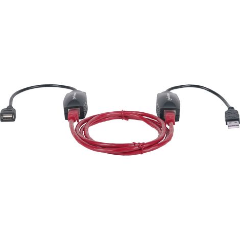 MANHATTAN Amplificatore USB su cavo Ethernet cat. 5e 60metri (1/5)