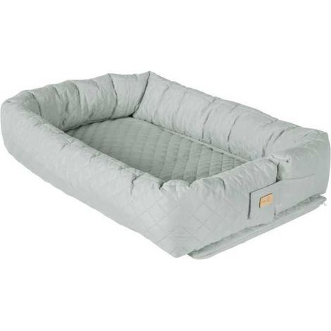 Nid d'ange 3-en-1 - ROBA - Lit de voyage, tour de lit ou matelas a langer - Vert givré (1/5)