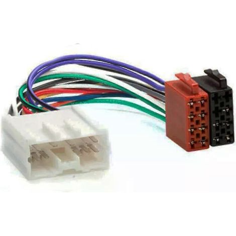 ISO-Adapterkabel für Autoradios passend für Mitsubishi Lancer, Pajero, Shogun, Lancer Evo, Pajero, Delica-JXLGV (1/5)