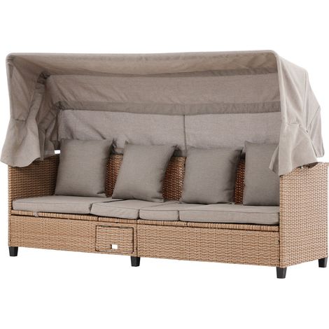 Nopy Gartensofa beige. (1/5)
