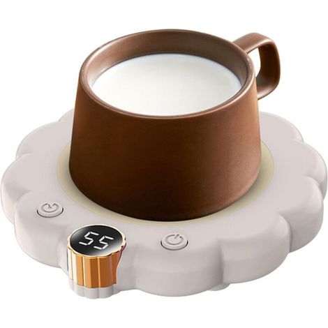 Desk Mug Warmer, Electric Mug Warmer, Multipurpose Cup Warmer, Smart Coffee Mug Warmer, Ceramic Cup Warmer, Stainless Steel Cup Warmer for Ceramic Cups, Stainless Steel Cups