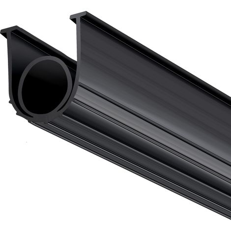 Mophorn Guarnizione per Porta Garage 4,8 m, Striscia in Gomma con Larghezza di 10 cm e Spessore di 8 mm, Design a T per Protezione da Vento e Pioggia, Ideale per Magazzini e Fabbriche (1/5)