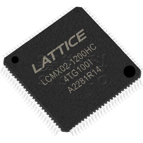 LCMXO2-1200HC-4TG100I Electronic component IC chip, lot of 5 electronic components/chips/parts.