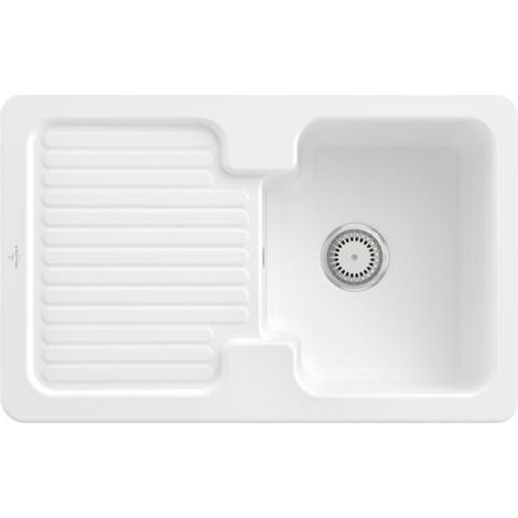 VB EB-SP Condor 45 800x510mm Ablgarn. IB réversible en céramique. Blanc pierre c+