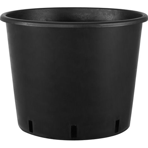 Geli Pflanzcontainer Ø 28 x 23 cm schwarz Blumentöpfe & Übertöpfe