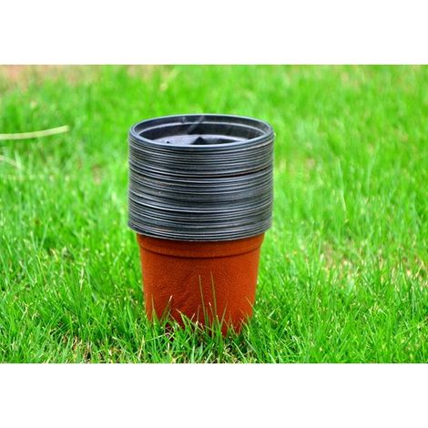 30pcs 6 Inch 30pcs Planter Nursery Pots, Plastic Pots for Flower Seedling (1/5)