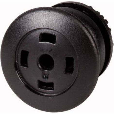 Eaton 216730 M22S-DP-S-X Interruttore a pressione a fungo Nero 1 pz. (1/3)