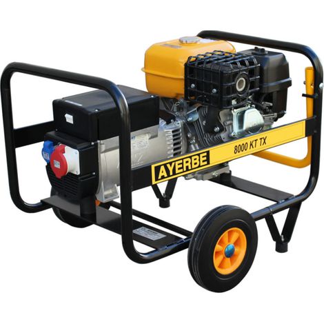 -CAHERSA- Grupo Electrógeno AYERBE Gasolina AY-8000 KIOTSU TX (1/5)