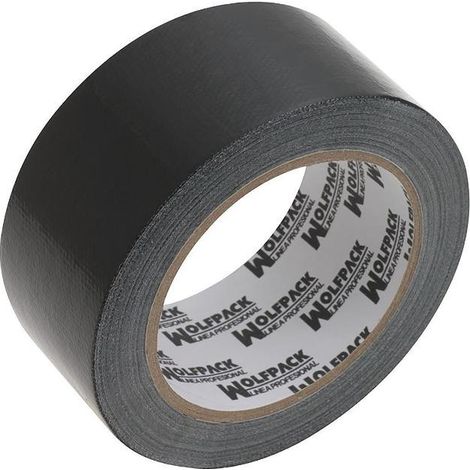 Cinta Americana "Muscle" negro 48 mm. x 10 m. (1/2)