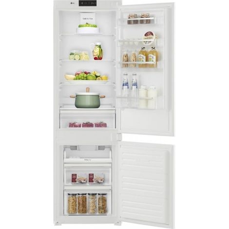 Lg GNM12VWHN Frigorifero combinato da incasso 242Lt freezer No Frost classe E bianco