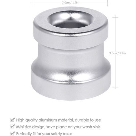 Bestauty Man's Shaving Razor Standder Aluminum ALLIAL SAFETY BASE ACCESSORY (1/5)