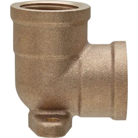 Raccordo curvo a saldare flangiato in bronzo serie rb4472 1/2" ø14 FRABO