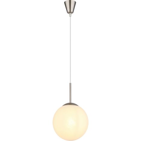 Lampe à suspendre Salle à manger Suspension Boule de verre albâtre E27 Salon (1/5)