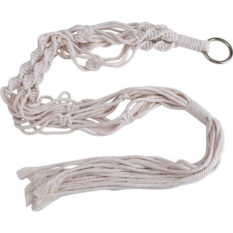 Suspension pour plantes en macramé (1/5)