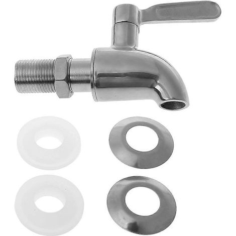 Getränkespender aus Edelstahl, Weinfass-Zapfhahn / Zapfhahn / Wasserhahn M16 (1/5)