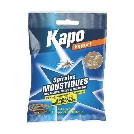 Espiral Inoxidable Antimosquitos Bg 10 Piezas