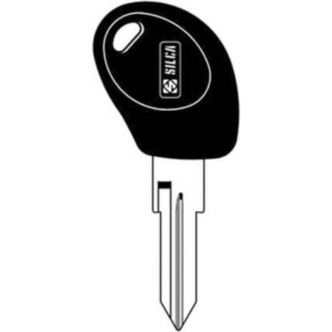 2 x SILCA GT10BTE CHIAVE TRANSPONDER VUOTA OTTONE