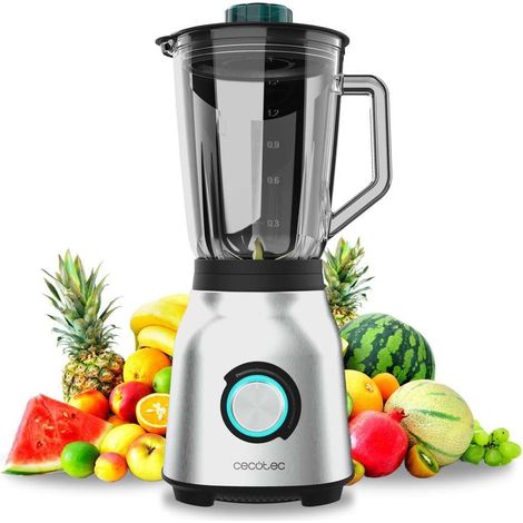 Blender électrique 1,5 L 1800 W – Turbo & AutoClean gris/noir