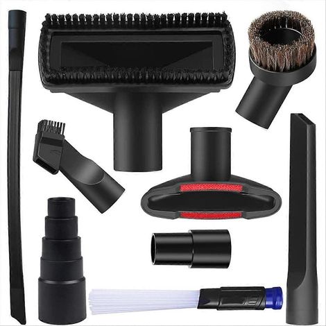 Aspirateur embout ensemble accessoires d’aspirateur humide sec adaptateur 32-35mm aspirateur embout Flexible suceur plat (1/5)