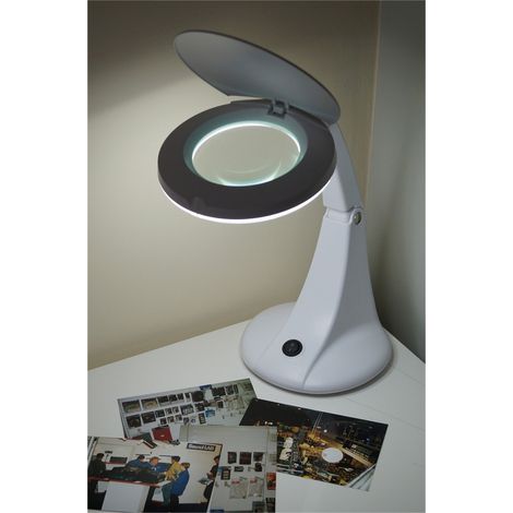 10cm lupa iluminada de Eagle lente Oficina (1/2)