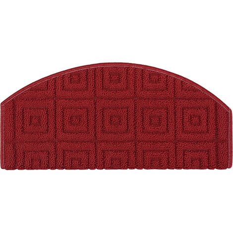 Tappeto Coprigradini 3D Salva Gradino Proteggi Scalino Adesivo 100% Made In Italy - Bordeaux