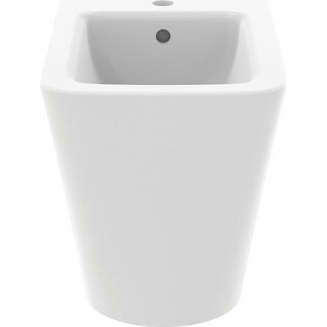 Bidet sur pied IS Blend Cube, 1 hl, 355x560x400 mm, blanc soie