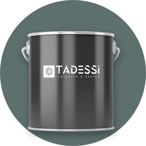 TADESSI Wall Select Wandfarbe Grün - Smaragd - abwaschbare Innenfarbe matt - Dispersionsfarbe - Geruchsarm und Lösemittelfrei (1/5)