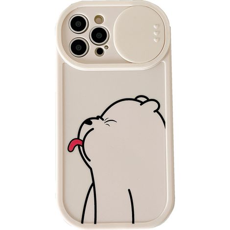 Étui de téléphone à fenêtre coulissante, matériau adapté à l'iPhone 14 pour une protection optimale. (1/3)
