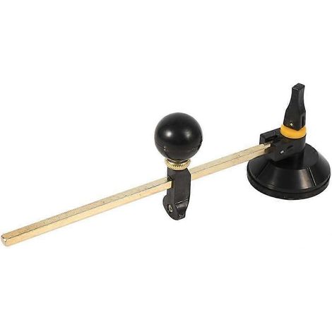 Coupe-verre, compas de verre réglable de haute qualité pour la découpe de cercles jusqu'à 40 cm de diamètre (1 pièce/paquet) (1/4)