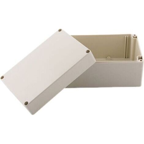 Boîte de Jonction Étanche 200 x 120 x 56mm, Boîtier Électrique Câblage en ABS Matériau, IP65 Étanche, Anti-poussière, matériau ignifuge, Anti-choc, Anti-corrosion, Anti-statique, Isolation (1/4)