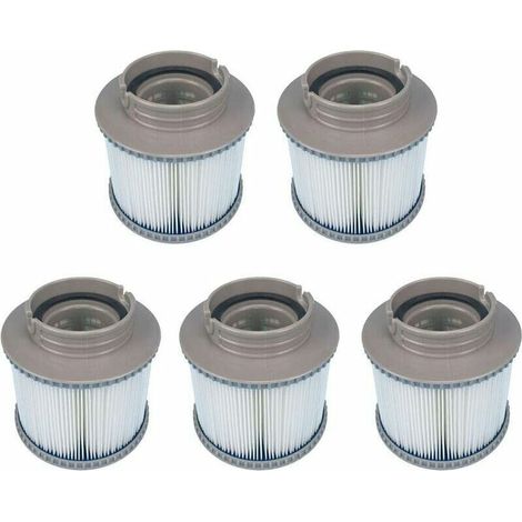 Lot de 5 filtres de rechange pour MSPA FD2089, cartouche de filtre pour piscine, hot-subbs et spas (1/2)