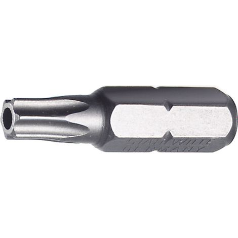 Stahlwille BIT-Schraubendrehereinsatz Gr.T 15 TX Gr.3,3mm Außen-6kant nullmm L.26mm (1/3)
