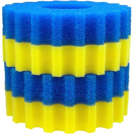 Almohadilla de filtro de espuma de repuesto para el filtro de presión SUNSUN/Grech CPF-2500/ CPF-3500 para estanques de carpas koi, compatible con los filtros de espuma para acuarios VIVOHOME/VEVOR/VI
