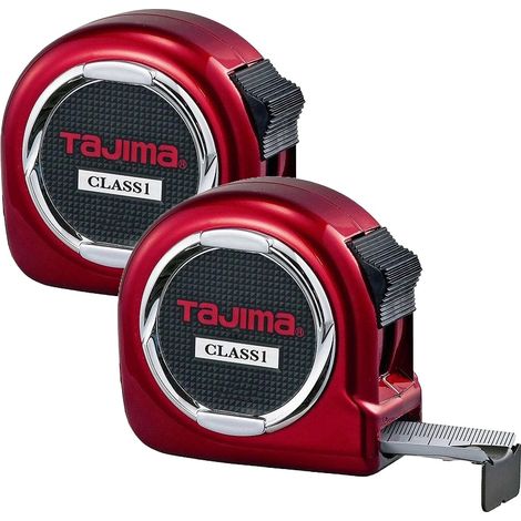Tajima Hi Lock Class 1 Tape Measure Metric H1550MW 5m TWIN PACK (1/2)