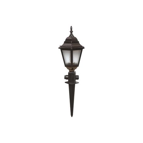 Aplique de pared clásico para exterior, abs , negro, 23x23x60, casquillo E 27 Max 60 W