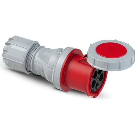 1 Connecteur CEE 125 A 5 pôles 6h IP67, borne à vis, câble 16-50 mm², industrie