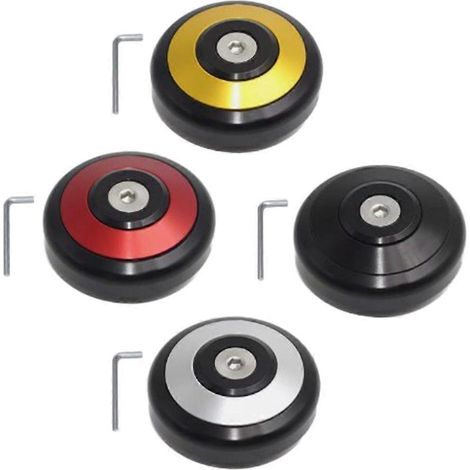 Enjoliveurs de roue de moto en aluminium, cache-moyeu de roue compatible avec les motos de 300 cm³.